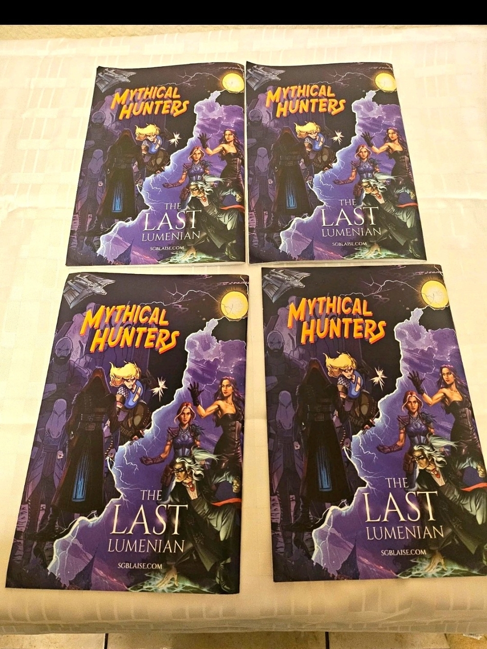 Mythical Hunters: The Last Lumenian Comic Book (Set of 4) $5 EACH